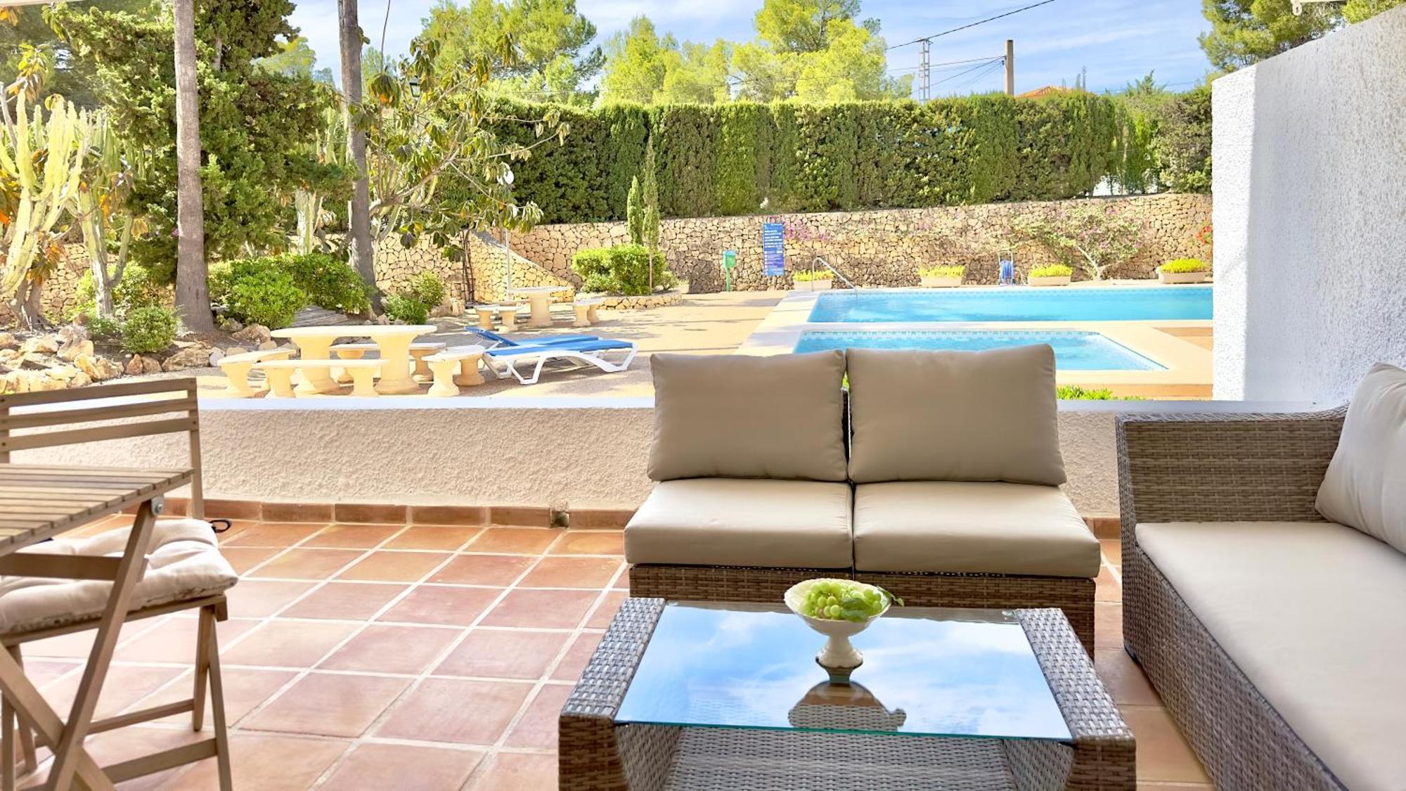 Apto Fully Equiped Con Piscina Y Gratis Parking Altea Exteriör bild